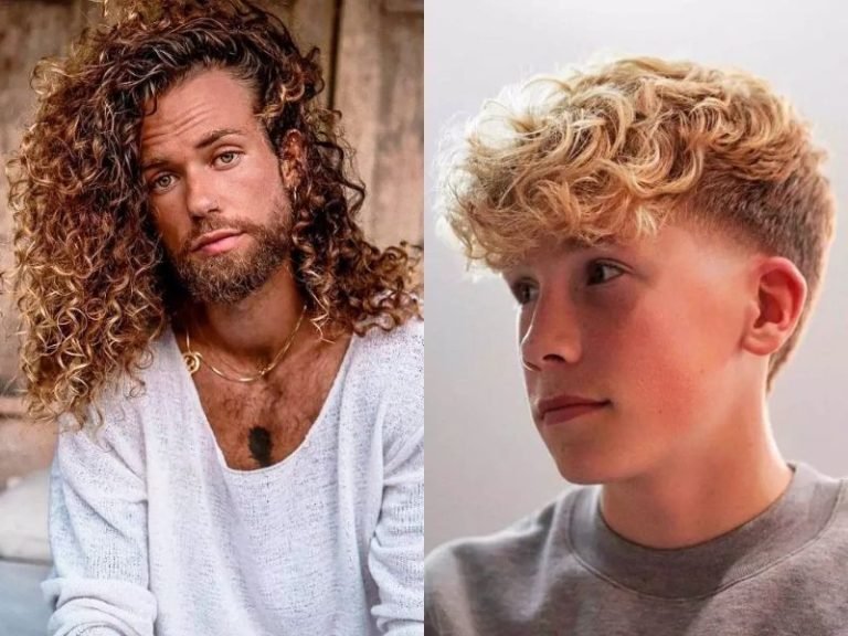 haircuts for men with curly hair