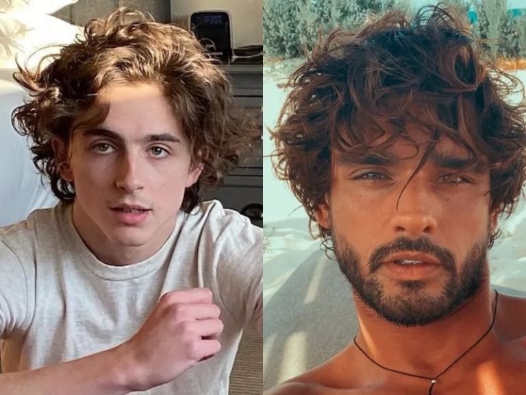 wavy hairstyles for men