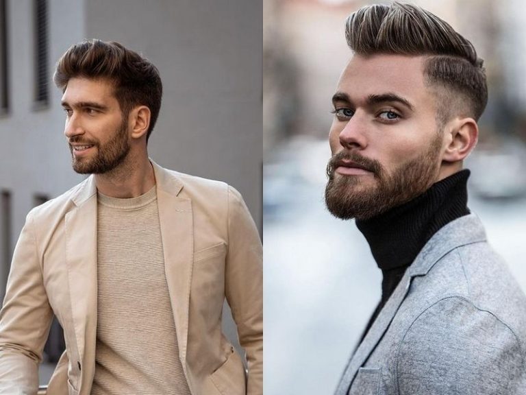 Short Hair with Beard