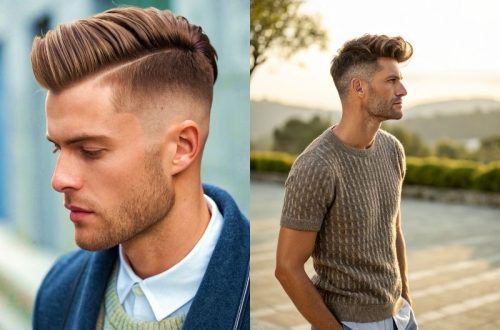 Short Comb Over Hairstyles