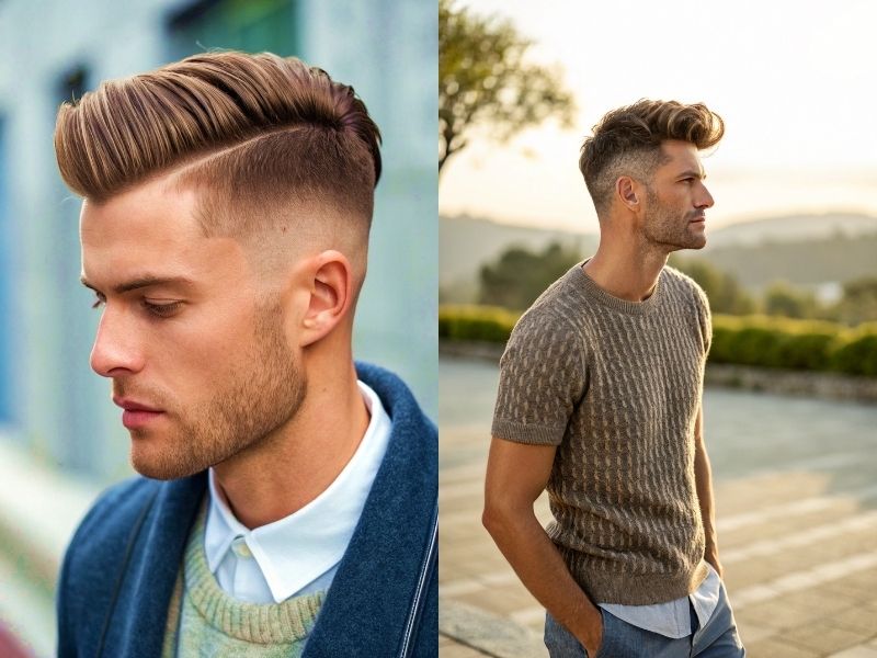 Short Comb Over Hairstyles