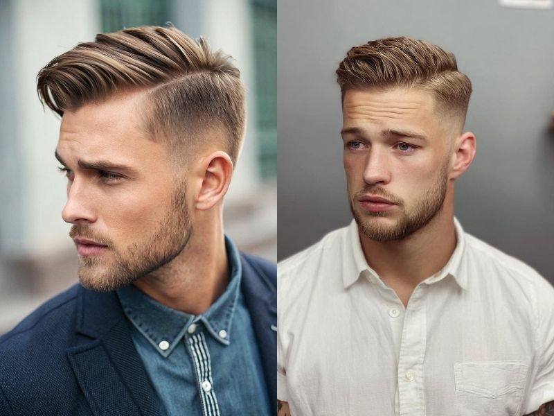 Short Side Part Hairstyles