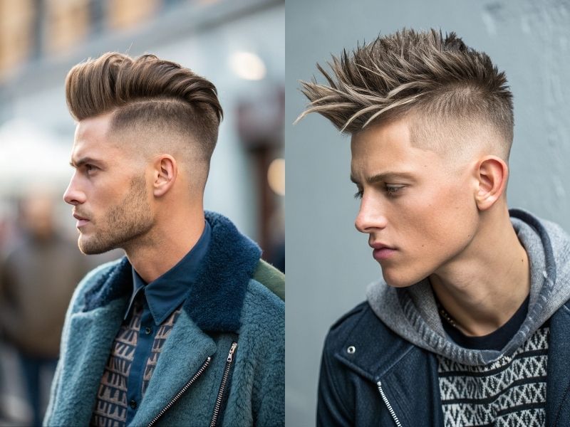 Short hair mens haircut