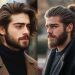 Long Hairstyles with Beard