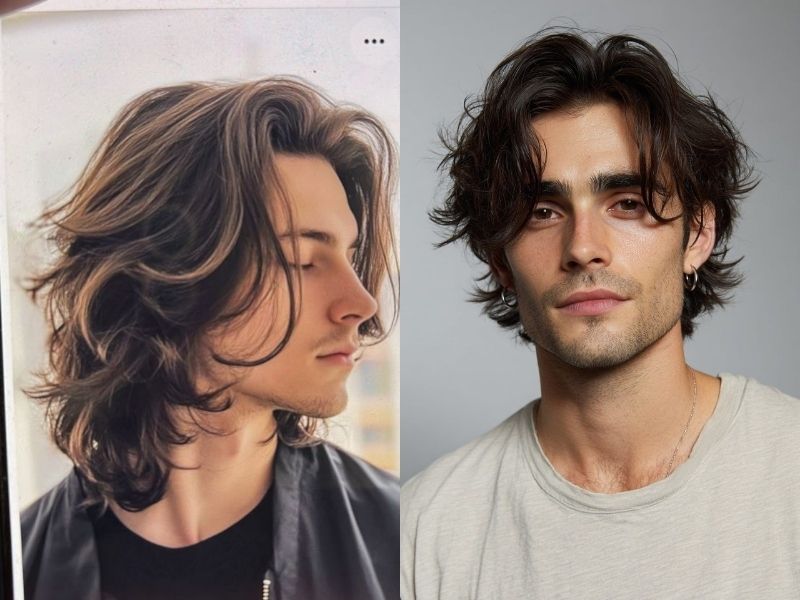 Middle Part Hairstyles