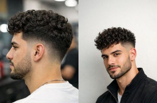 Short Curly Haircuts for Men