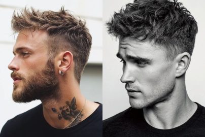 Short Hairstyles for Long Face Men