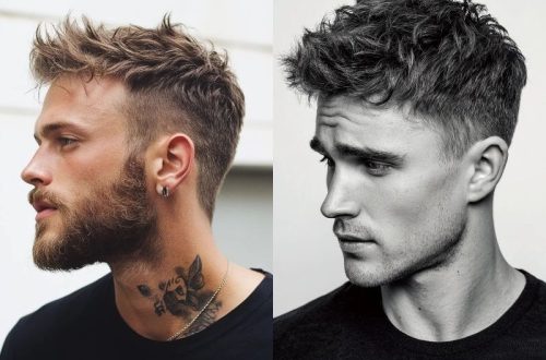 Short Hairstyles for Long Face Men