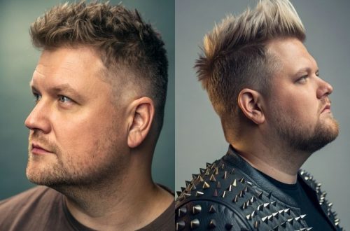 Short Hairstyles for Round Face Men