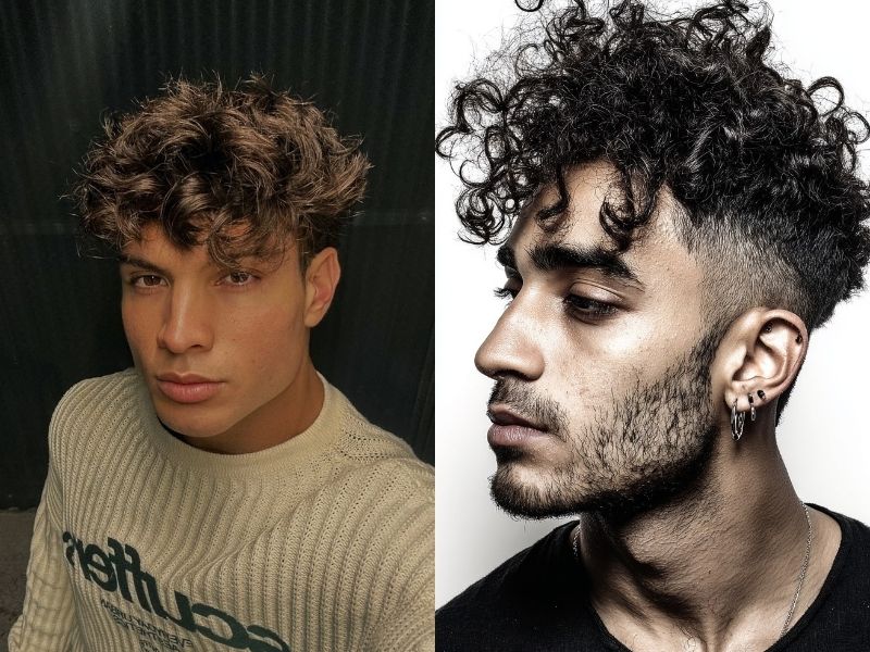 Curly Hairstyles For Medium Hair Men
