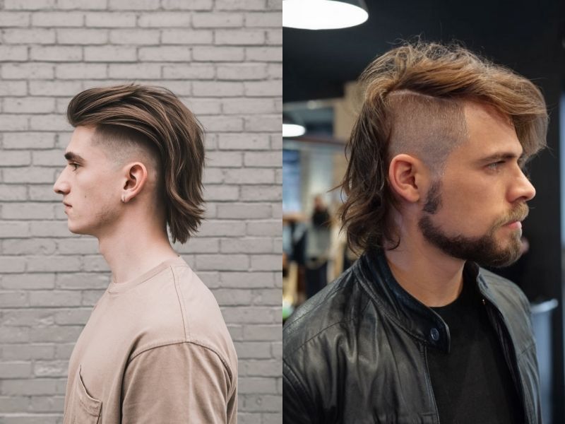 Faded Mullets For Men