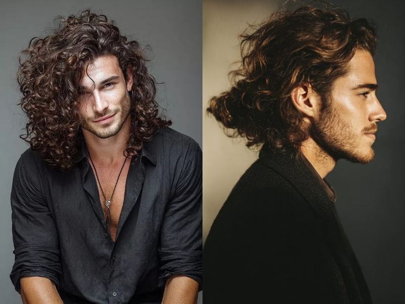 Men’s Long Curly Haircuts