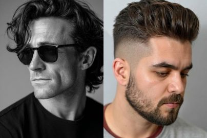 Pompadour Haircuts For Thick Hair Men