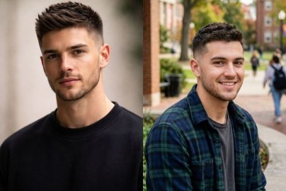 Short Haircuts for College Guys