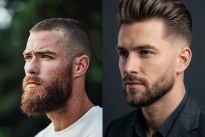 Short Hairstyles For Men With Beard
