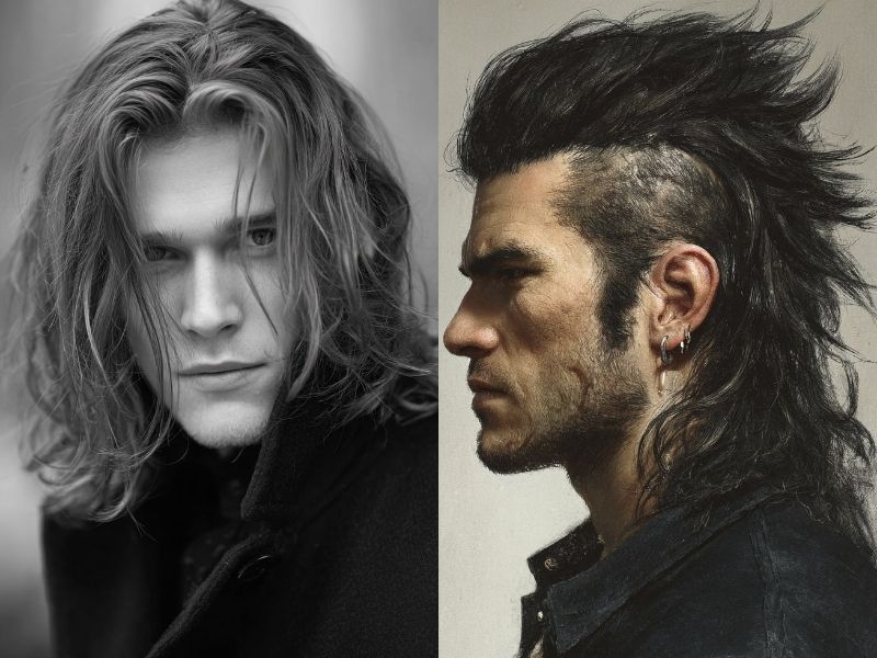 men’s long haircuts