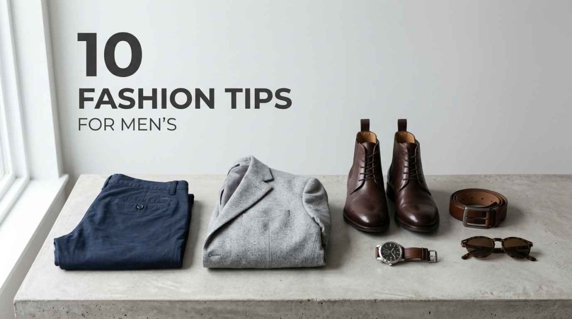 10 Fashion Tips for Men's