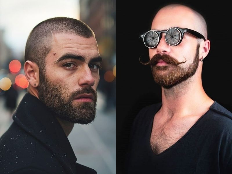 Bald Head with Beard Ideas
