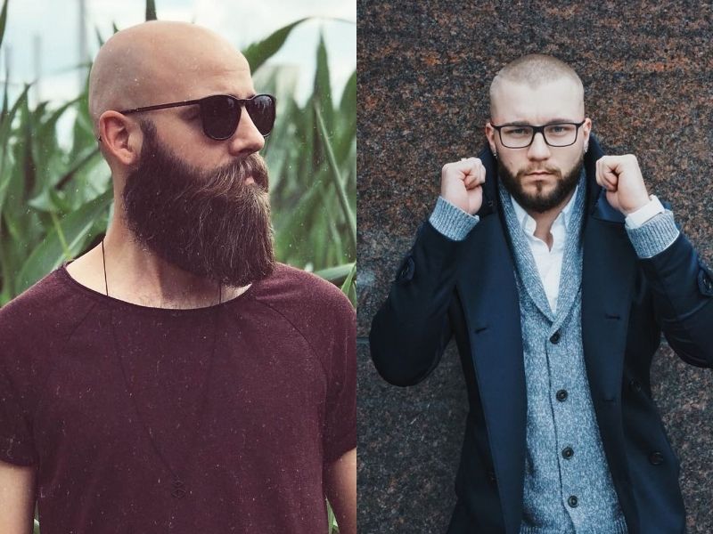 Beard Styles for Bald Men