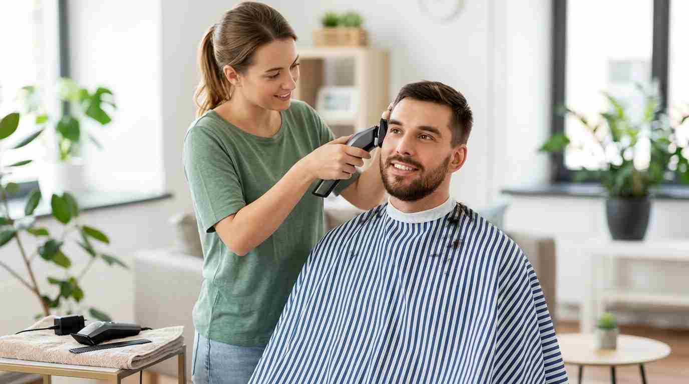 How to cut men's hair at home with clippers