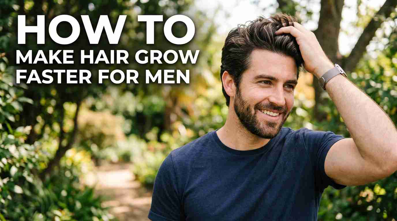 How to make hair grow faster for men