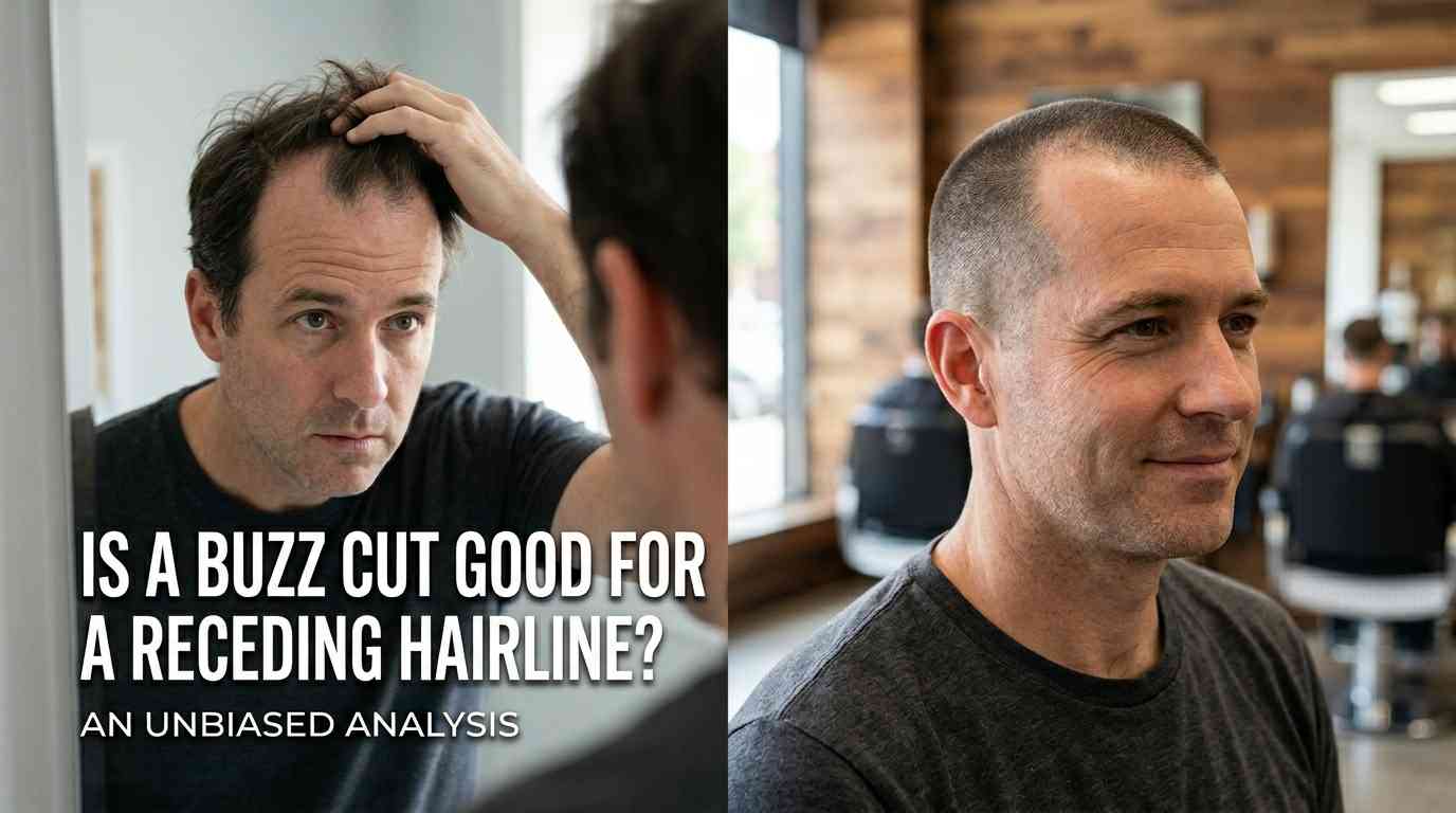 Is a buzz cut good for a receding hairline