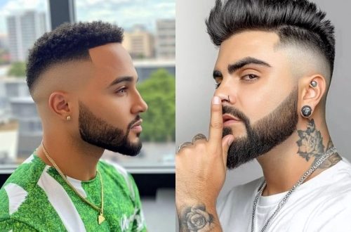 Temple Fade Haircuts For Men