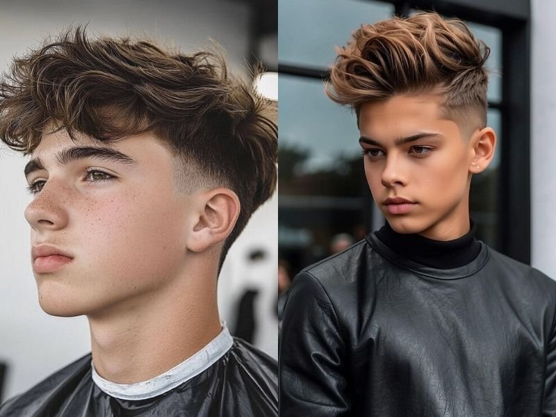 Boys Hair Long on Top Short on Sides
