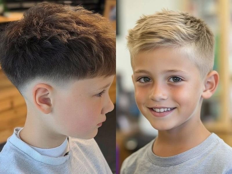 Boys Haircut Short