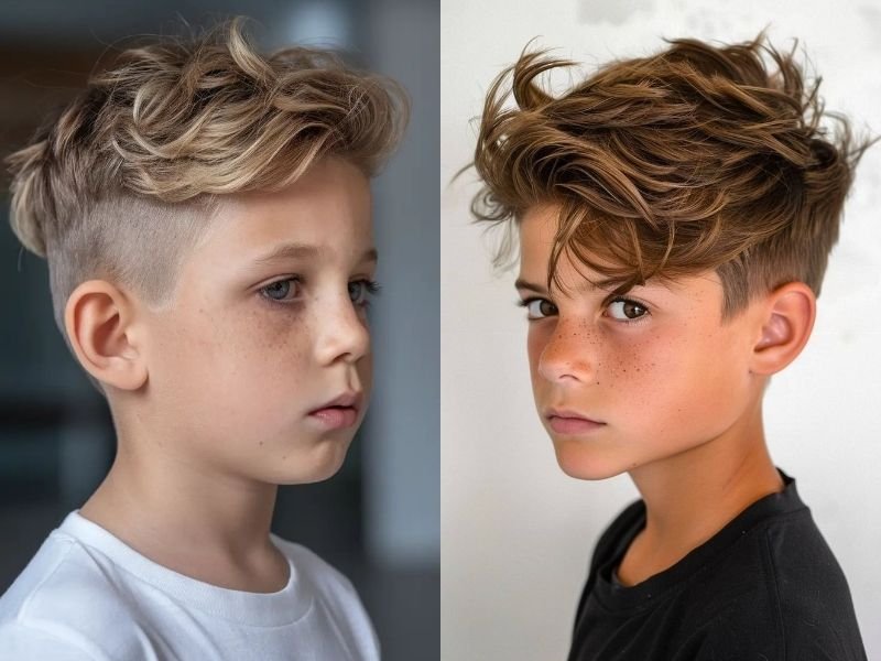 Boys Hairstyles Long on Top