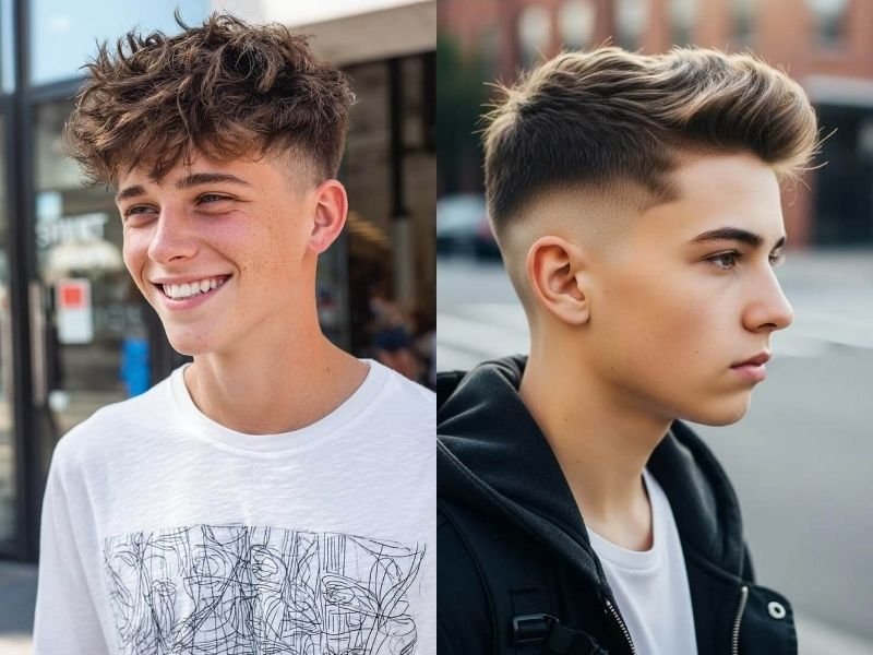 Long on Top Hairstyles for Boys