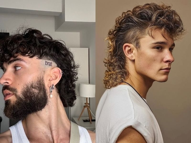 Modern Mullet Men Haircut Ideas