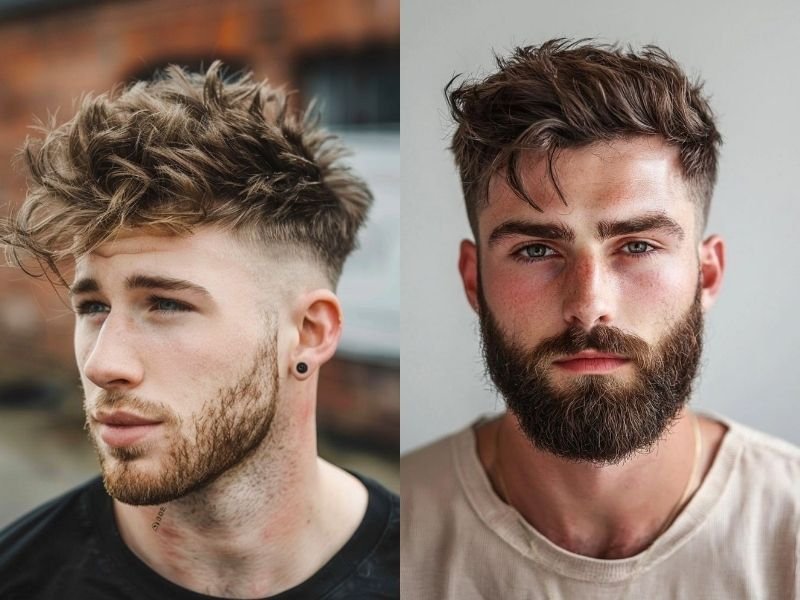 Textured Crop Men