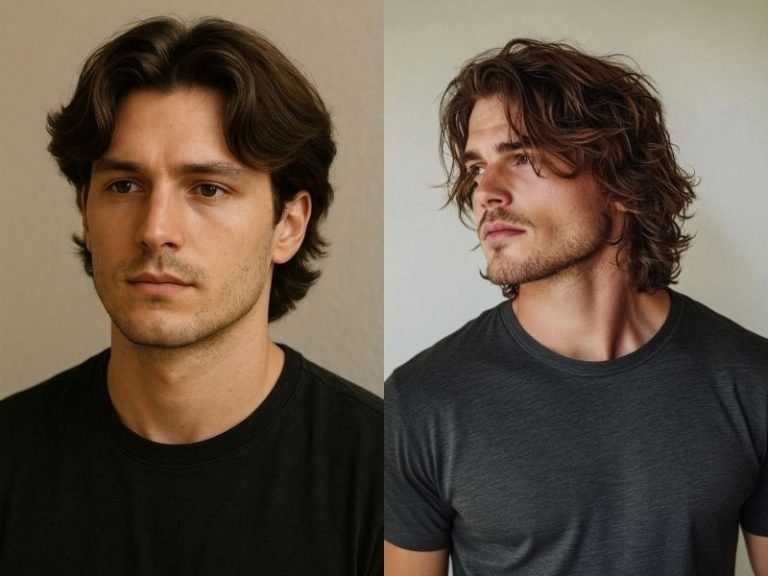 Curtain Bangs Ideas Men
